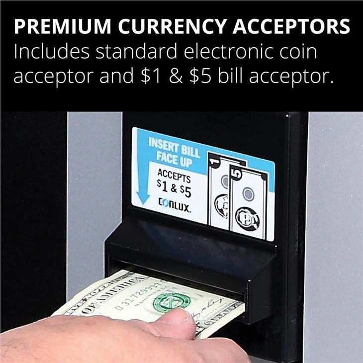 school supply vending machine bill acceptor