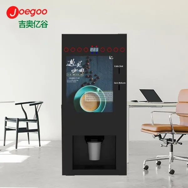 מכונת קפה עם קצף