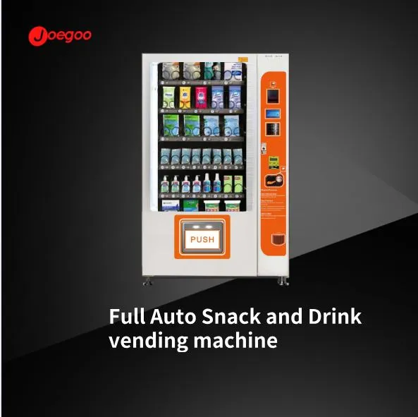 מכונה אוטומטית מלאה לממכר חטיפים ושתייה