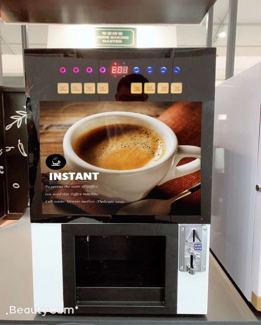 Vending Machine Cafe table